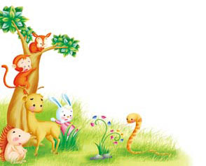 Khỉ Con Và Nhím Con