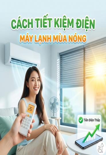 Cách Tiết Kiệm Điện Khi Dùng Máy Lạnh Mùa Nóng: 7 Mẹo Vàng Cần Biết