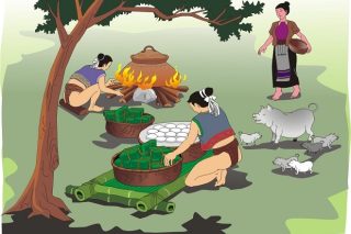 Bánh chưng bánh giầy