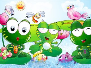 Ếch dưới ao