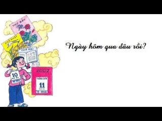 Ngày hôm qua đâu rồi