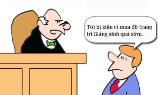 Bị kiện vì mua đồ trang trí Giáng sinh quá sớm