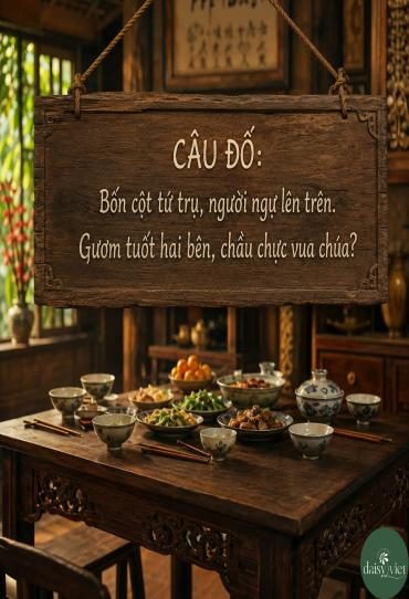 Giải Mã Câu Đố "Bốn Cột Tứ Trụ Người Ngự Lên Trên"